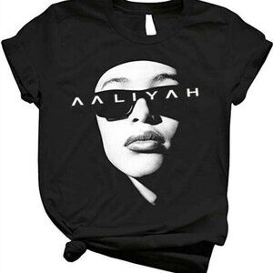 Aaliyah Vintage Style T-Shirt, Aaliyah Homage Graphic Unisex T-Shirt